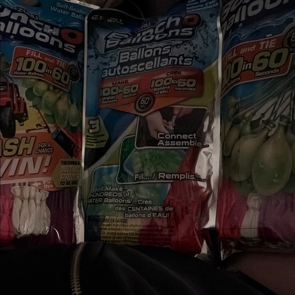 3 Packs of Bunch O Balloons Water Balloons
